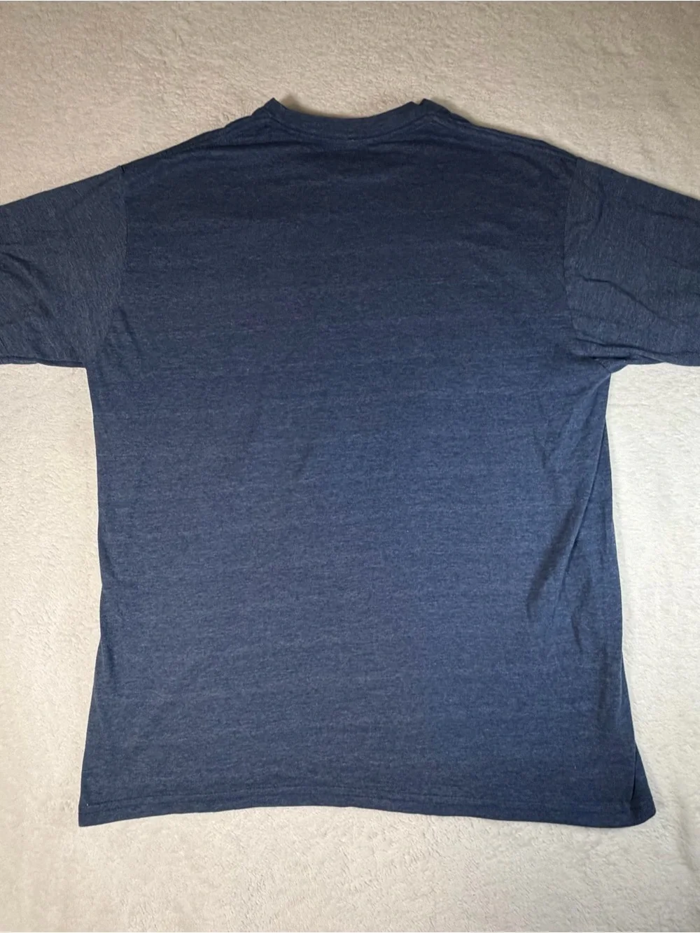 Men's Blue Captain America Shield Graphic Marvel T‑Shirt